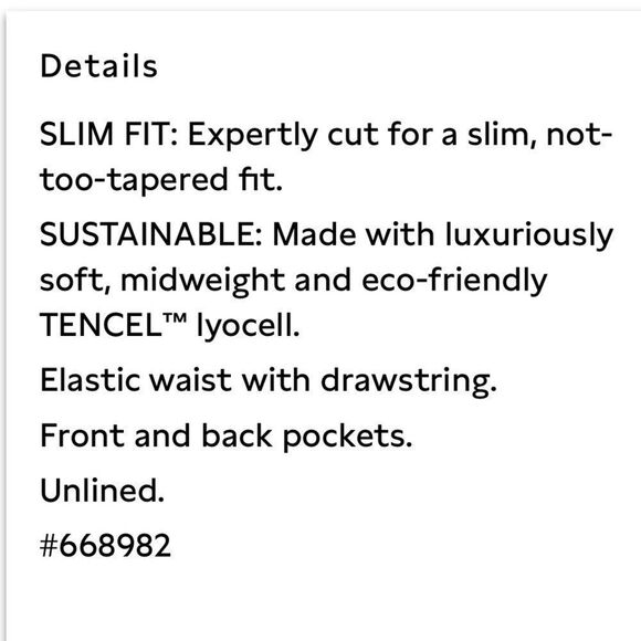 Banana Republic womens Slim Tencel Pant size Small - Picture 8 of 9